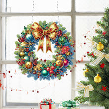 Load image into Gallery viewer, Acrylic Special Shaped Christmas Diamond Art Painting Garland Spot Drill Garland