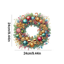 Load image into Gallery viewer, Acrylic Special Shaped Christmas Diamond Art Painting Garland Spot Drill Garland