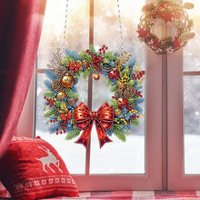 Load image into Gallery viewer, Acrylic Special Shaped Christmas Diamond Art Painting Garland Spot Drill Garland