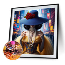 Load image into Gallery viewer, AB Diamond Painting - Full Round - City Girl (40*40CM)
