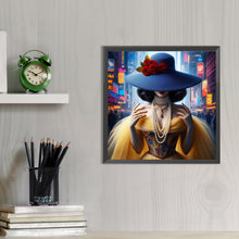 Load image into Gallery viewer, AB Diamond Painting - Full Round - City Girl (40*40CM)