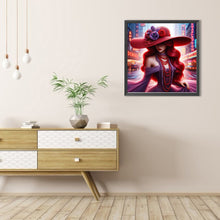 Load image into Gallery viewer, AB Diamond Painting - Full Round - City Girl (40*40CM)