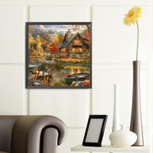 Load image into Gallery viewer, Diamond Painting - Full Round - Village houses (40*40CM)