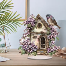 Load image into Gallery viewer, Acrylic Bird House DIY Table Top Diamond Painting Ornament Kits for Beginner