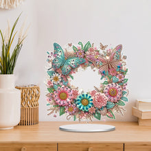 Load image into Gallery viewer, Acrylic Wreath 5D DIY Table Top Diamond Painting Ornament Kits for Beginner