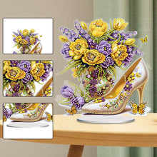 Load image into Gallery viewer, Acrylic High Heels Bouquet Table Top Diamond Painting Ornament Kits for Beginner