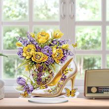 Load image into Gallery viewer, Acrylic High Heels Bouquet Table Top Diamond Painting Ornament Kits for Beginner
