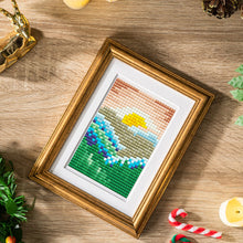 Load image into Gallery viewer, Mini Diamond Painting Set - Full Round - Outdoor scenery ( 9*13CM)