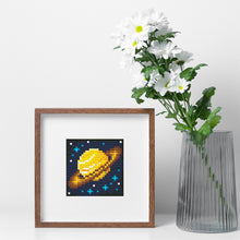 Load image into Gallery viewer, Mini Diamond Painting Set - Full Round - Cosmic starry sky (13*13CM)