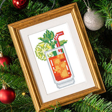 Load image into Gallery viewer, Mini Diamond Painting Set - Full Round - Colorful drinks (14*20CM)