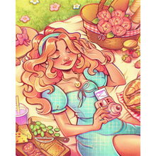 Load image into Gallery viewer, Diamond Painting - Full Square - Picnic girl (45*60CM)