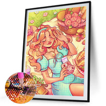 Load image into Gallery viewer, Diamond Painting - Full Square - Picnic girl (45*60CM)