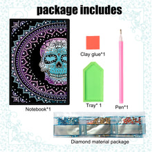 Load image into Gallery viewer, Mandala Special Shaped 50 Pages Diamond Painting Journal Notebook for Friends