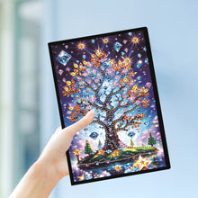 Load image into Gallery viewer, Special Shaped Flower Butterfly Diamond Painting Diary Book for Drawing Painting