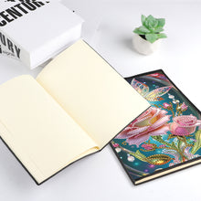 Load image into Gallery viewer, Special Shaped Flower Butterfly Diamond Painting Diary Book for Drawing Painting
