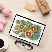Load image into Gallery viewer, Special Shaped Flower Butterfly Diamond Painting Diary Book for Drawing Painting