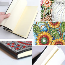 Load image into Gallery viewer, Special Shaped Flower Butterfly Diamond Painting Diary Book for Drawing Painting
