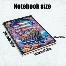 Load image into Gallery viewer, Special Shaped Flower Butterfly Diamond Painting Diary Book for Drawing Painting