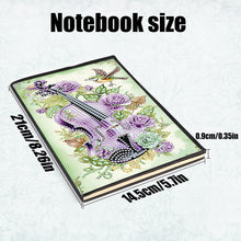 Load image into Gallery viewer, Special Shaped Flower Butterfly Diamond Painting Diary Book for Drawing Painting