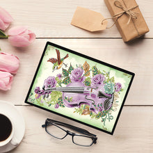 Load image into Gallery viewer, Special Shaped Flower Butterfly Diamond Painting Diary Book for Drawing Painting