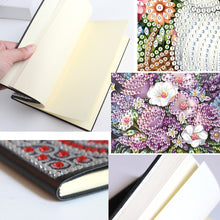 Load image into Gallery viewer, Special Shaped Flower Butterfly Diamond Painting Diary Book for Drawing Painting