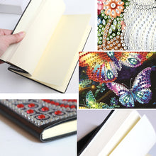 Load image into Gallery viewer, Special Shaped Flower Butterfly Diamond Painting Diary Book for Drawing Painting