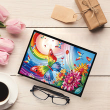Load image into Gallery viewer, Special Shaped Flower Butterfly Diamond Painting Diary Book for Drawing Painting