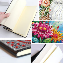 Load image into Gallery viewer, Special Shaped Flower Butterfly Diamond Painting Diary Book for Drawing Painting