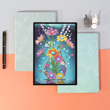 Load image into Gallery viewer, Special Shaped Flower Butterfly Diamond Painting Diary Book for Drawing Painting