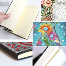 Load image into Gallery viewer, Special Shaped Flower Butterfly Diamond Painting Diary Book for Drawing Painting
