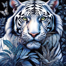 Load image into Gallery viewer, Diamond Painting - Full Round - White Tiger (30*30CM)