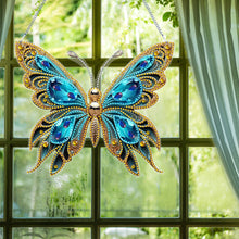 Load image into Gallery viewer, PET Special Shaped Butterfly Tree Garland 5D DIY Diamond Art Hanging Decorations