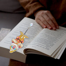 Load image into Gallery viewer, 2Pcs Special Shape Donald Duck Diamond Art Bookmark with Pendant for Book Lovers