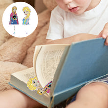 Load image into Gallery viewer, 2Pcs Special Shape Donald Duck Diamond Art Bookmark with Pendant for Book Lovers