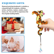 Load image into Gallery viewer, 2Pcs Special Shape Donald Duck Diamond Art Bookmark with Pendant for Book Lovers