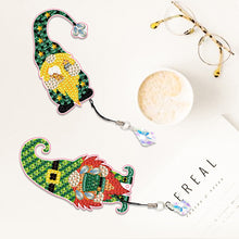 Load image into Gallery viewer, 2Pcs Special Shaped Cute Gnome 5D DIY Diamond Art Book Mark for Reading Day Gift