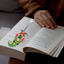Load image into Gallery viewer, 2Pcs Special Shaped Cute Gnome 5D DIY Diamond Art Book Mark for Reading Day Gift