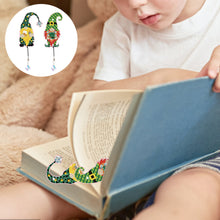 Load image into Gallery viewer, 2Pcs Special Shaped Cute Gnome 5D DIY Diamond Art Book Mark for Reading Day Gift