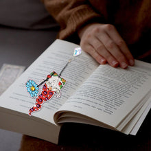Load image into Gallery viewer, 2Pcs Special Shaped Cute Gnome 5D DIY Diamond Art Book Mark for Reading Day Gift