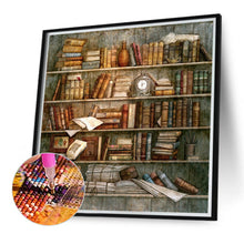 Load image into Gallery viewer, Diamond Painting - Full Round - Bookshelf (40*40CM)