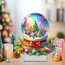 Load image into Gallery viewer, Christmas Acrylic Special Shape Santa Claus Gift Truck Desktop Diamond Art Kits