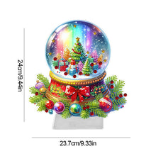 Load image into Gallery viewer, Christmas Acrylic Special Shape Santa Claus Gift Truck Desktop Diamond Art Kits