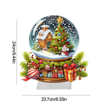 Load image into Gallery viewer, Christmas Acrylic Special Shape Santa Claus Gift Truck Desktop Diamond Art Kits