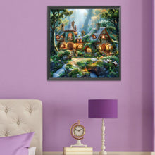 Load image into Gallery viewer, Diamond Painting - Full Round - Forest hut (50*50CM)