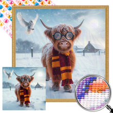 Load image into Gallery viewer, AB Diamond Painting - Full Round - Highland yak (40*40CM)