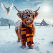 Load image into Gallery viewer, AB Diamond Painting - Full Round - Highland yak (40*40CM)