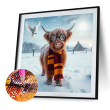 Load image into Gallery viewer, AB Diamond Painting - Full Round - Highland yak (40*40CM)