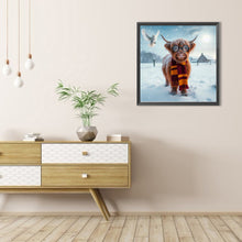 Load image into Gallery viewer, AB Diamond Painting - Full Round - Highland yak (40*40CM)