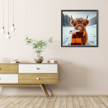 Load image into Gallery viewer, AB Diamond Painting - Full Round - Highland yak (40*40CM)