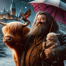 Load image into Gallery viewer, AB Diamond Painting - Full Round - Highland yak (40*40CM)